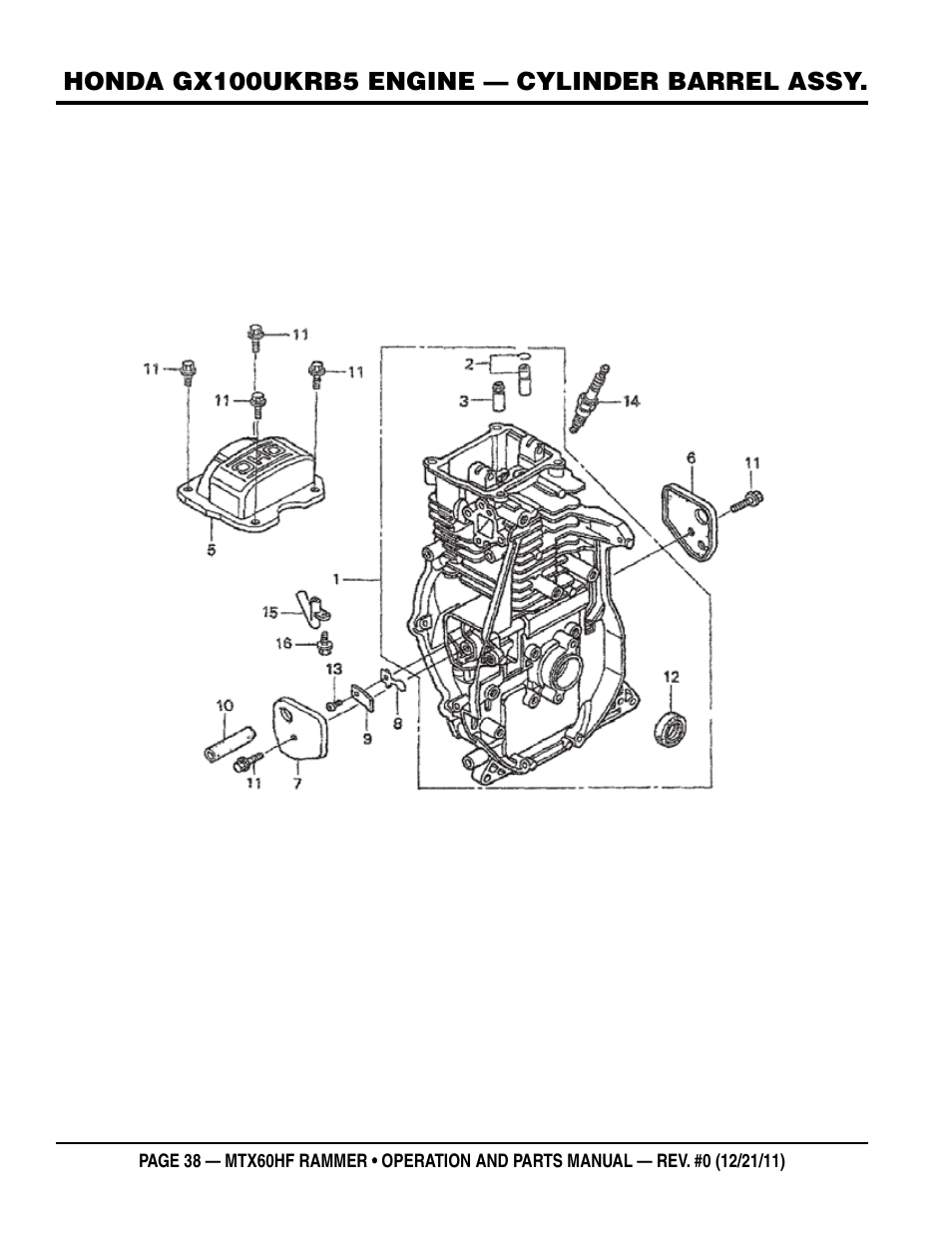 Multiquip MTX60HF User Manual | Page 38 / 66