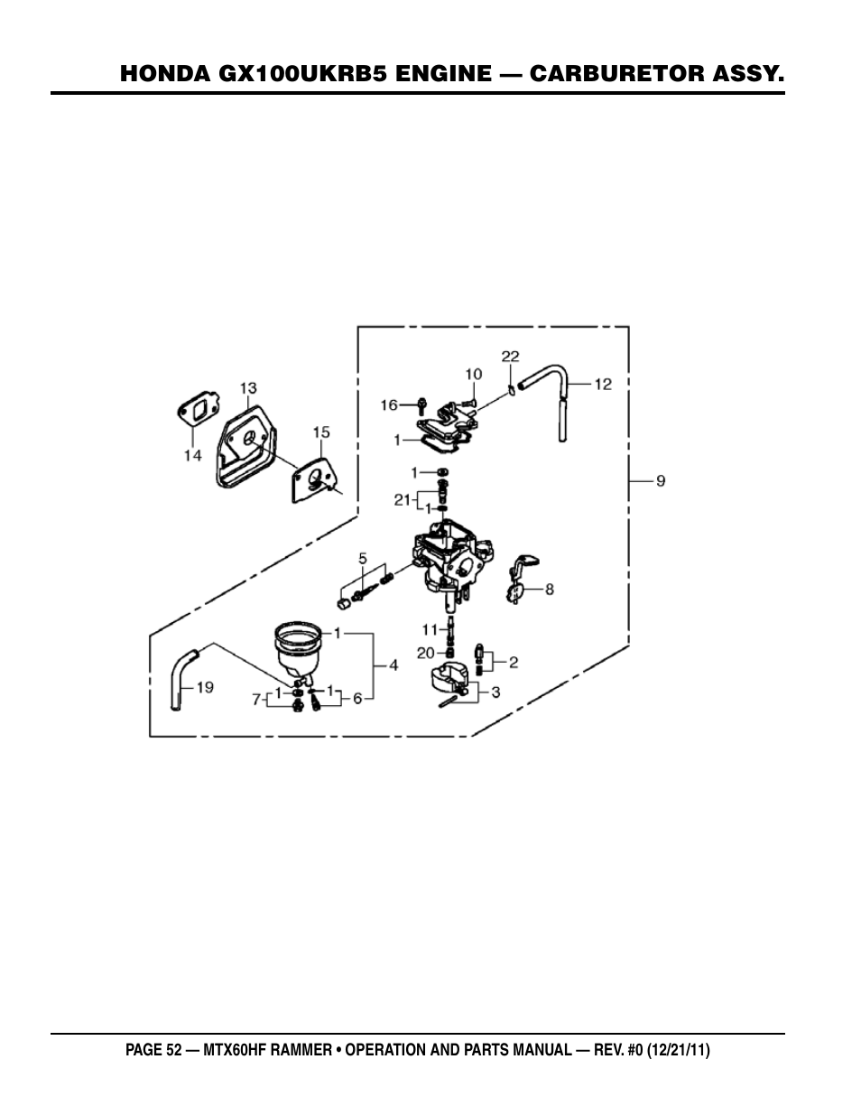 Multiquip MTX60HF User Manual | Page 52 / 66