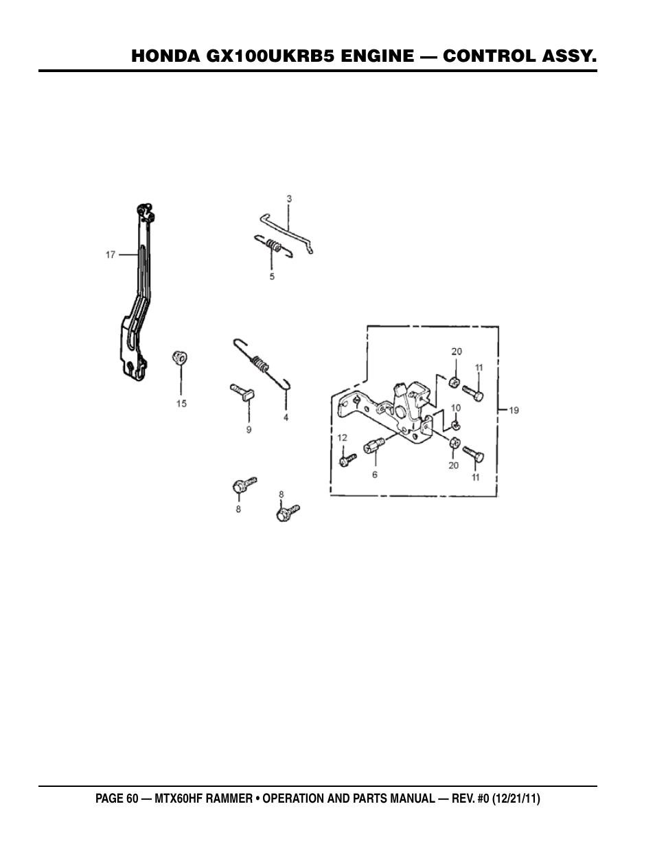 Multiquip MTX60HF User Manual | Page 60 / 66