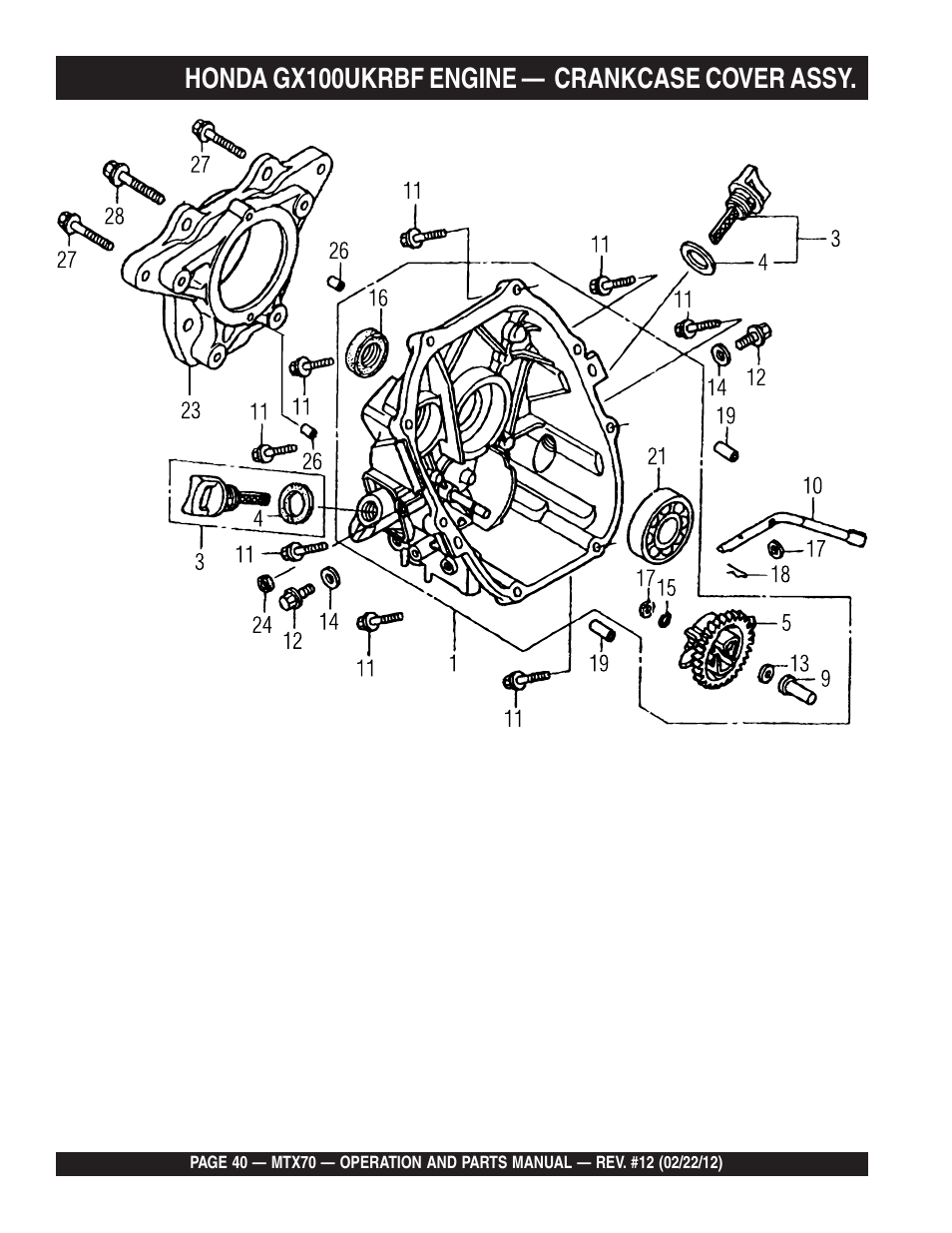 Multiquip MTX70 User Manual | Page 40 / 68