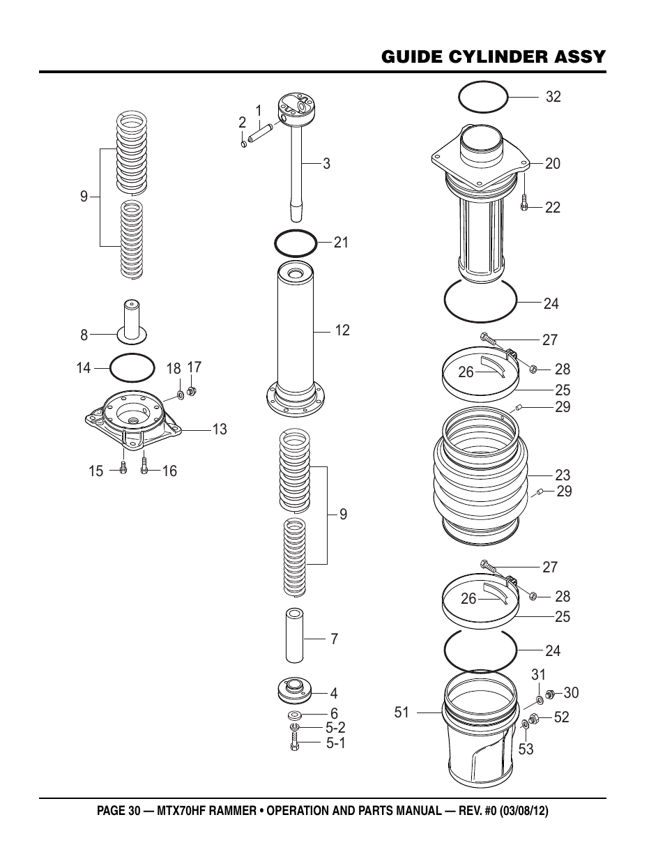 Multiquip MTX70HF User Manual | Page 30 / 68