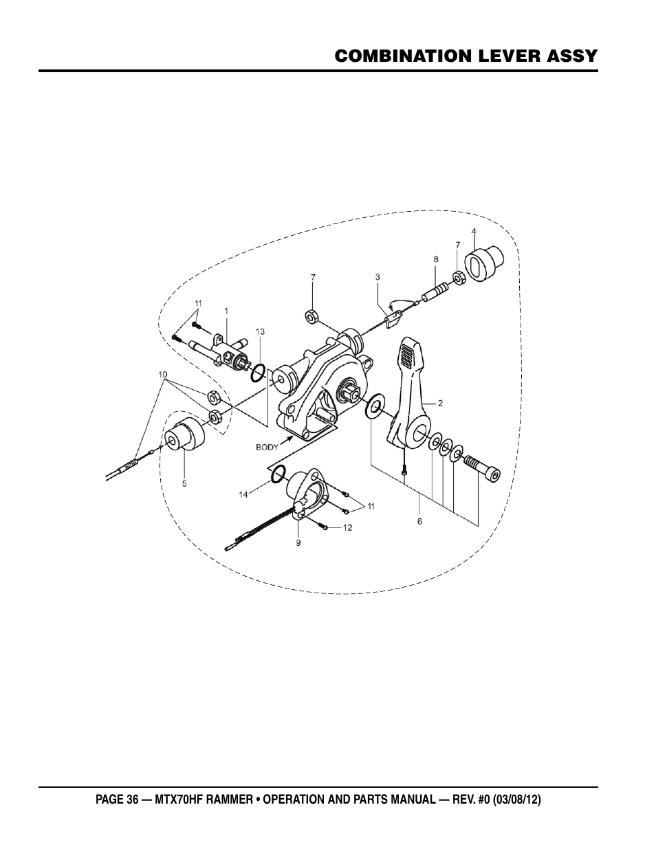 Multiquip MTX70HF User Manual | Page 36 / 68