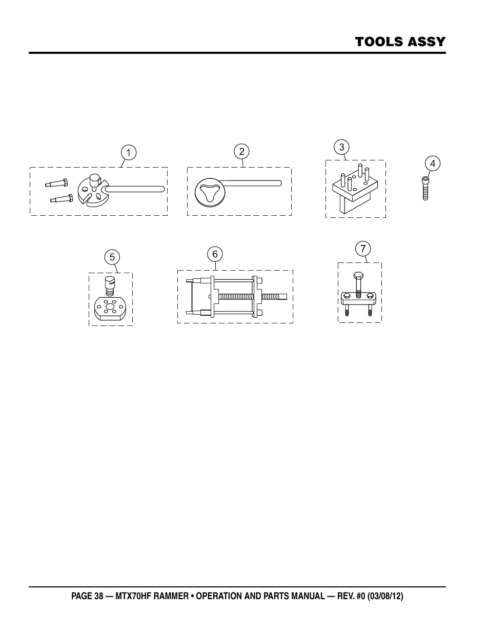 Multiquip MTX70HF User Manual | Page 38 / 68