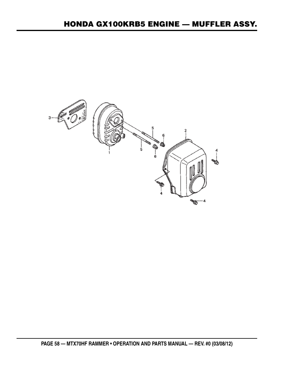 Multiquip MTX70HF User Manual | Page 58 / 68