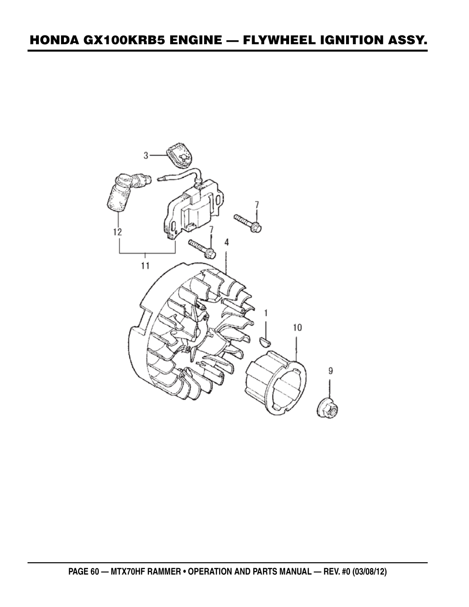 Multiquip MTX70HF User Manual | Page 60 / 68