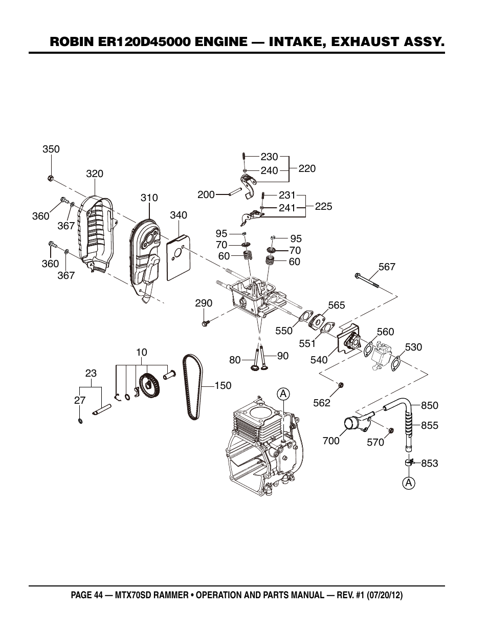 Multiquip MTX70SD User Manual | Page 44 / 58