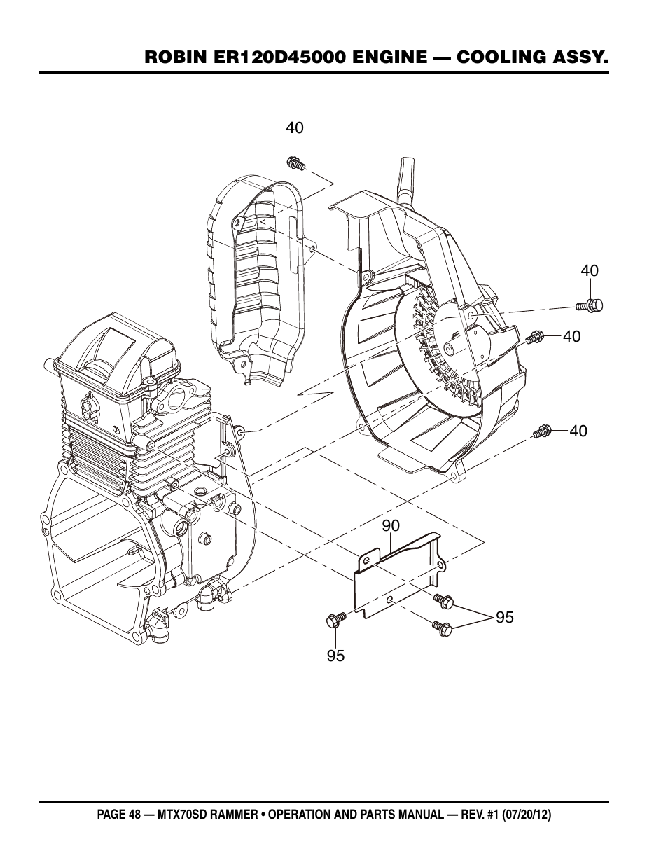 Multiquip MTX70SD User Manual | Page 48 / 58