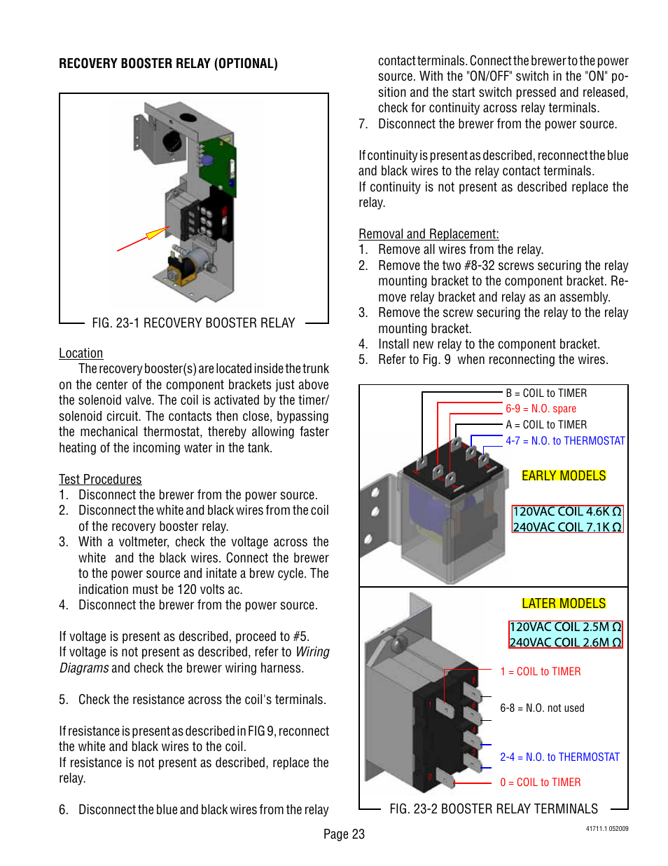 Bunn C User Manual | Page 23 / 59