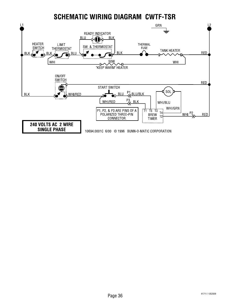 Page 36 | Bunn C User Manual | Page 36 / 59