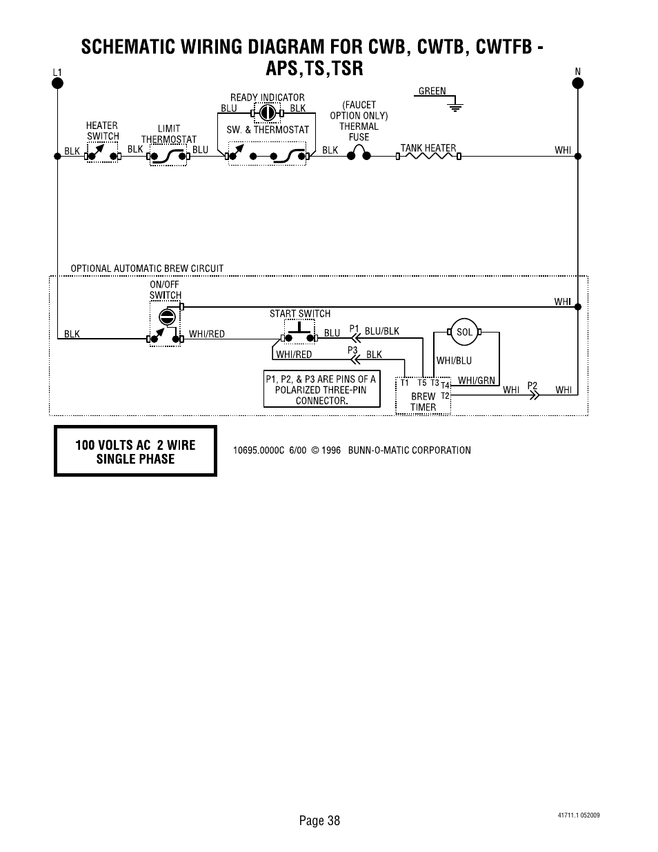 Page 38 | Bunn C User Manual | Page 38 / 59