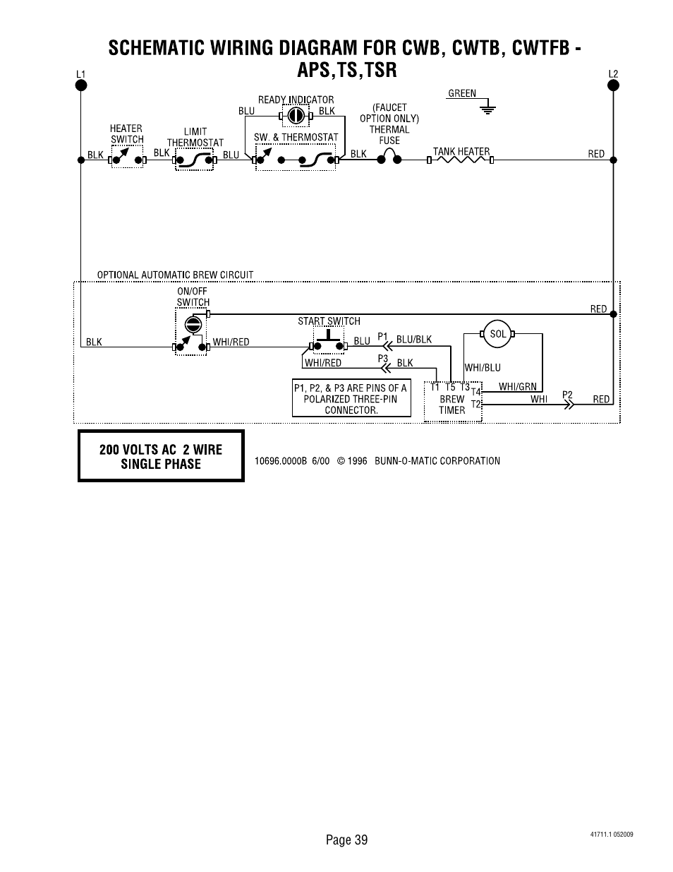Page 39 | Bunn C User Manual | Page 39 / 59