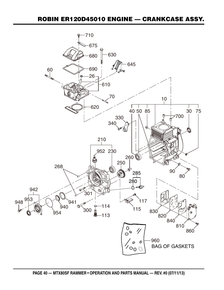 Multiquip MTX80SF User Manual | Page 40 / 58