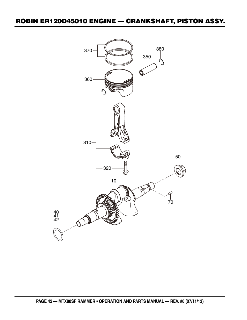 Multiquip MTX80SF User Manual | Page 42 / 58