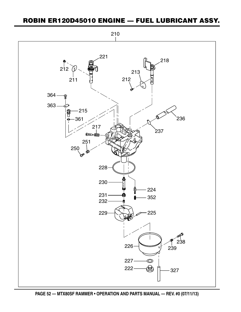 Multiquip MTX80SF User Manual | Page 52 / 58