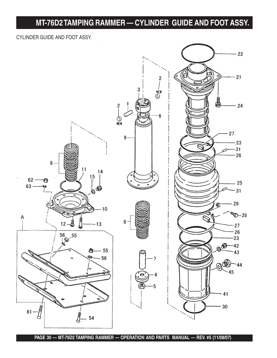 Multiquip MT76D2 User Manual | Page 30 / 58