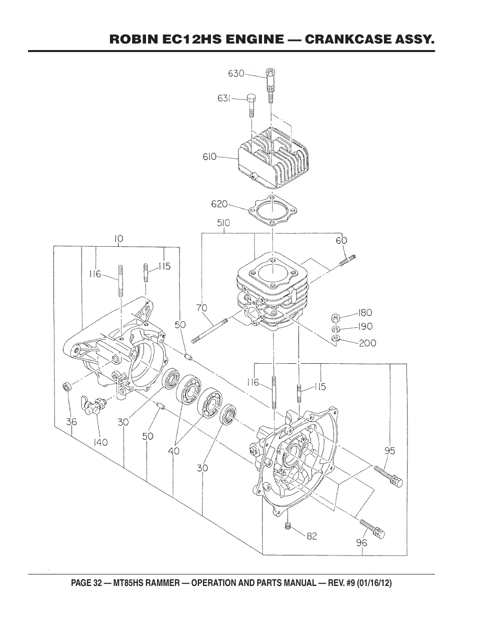 Multiquip MT85HS User Manual | Page 32 / 50
