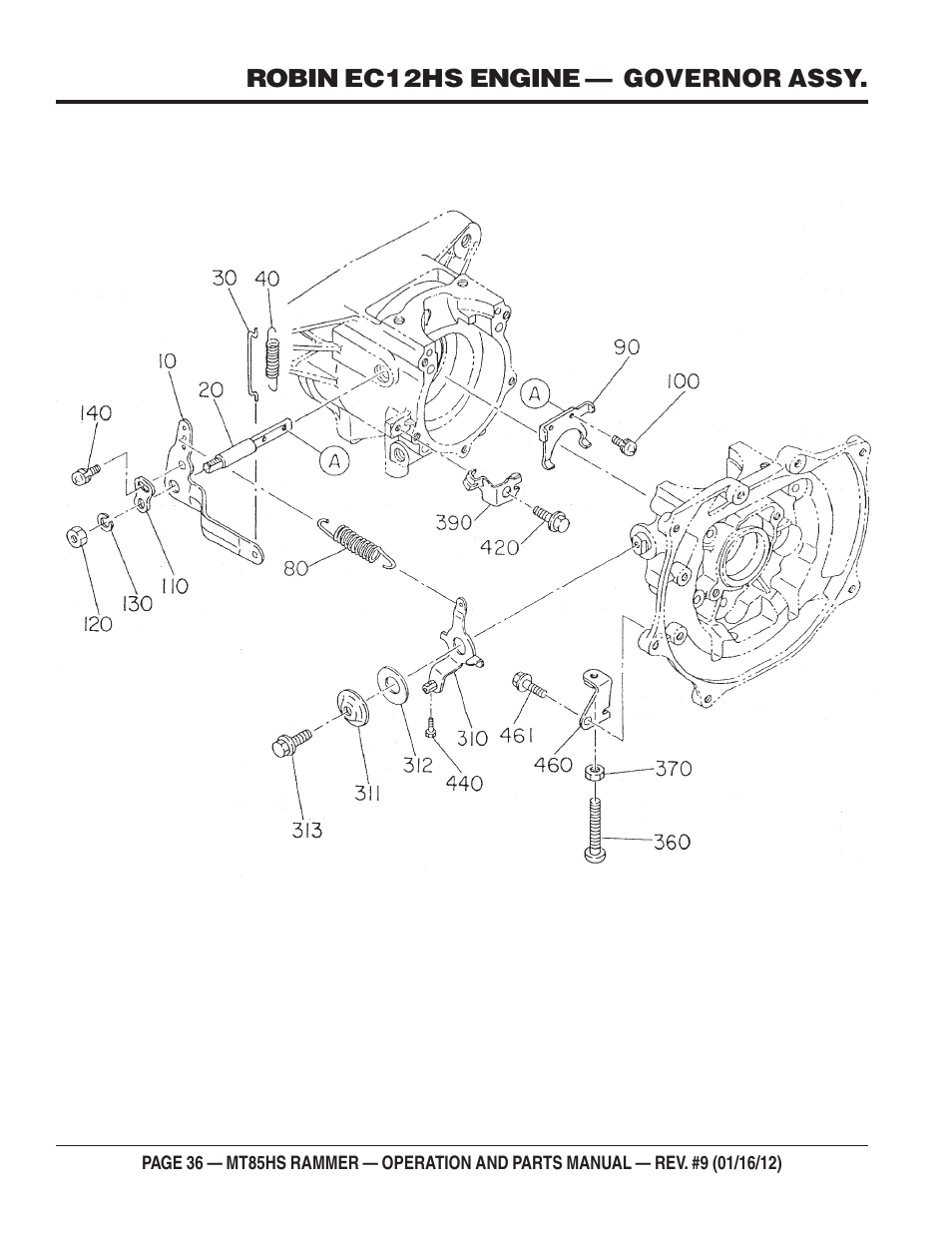 Multiquip MT85HS User Manual | Page 36 / 50