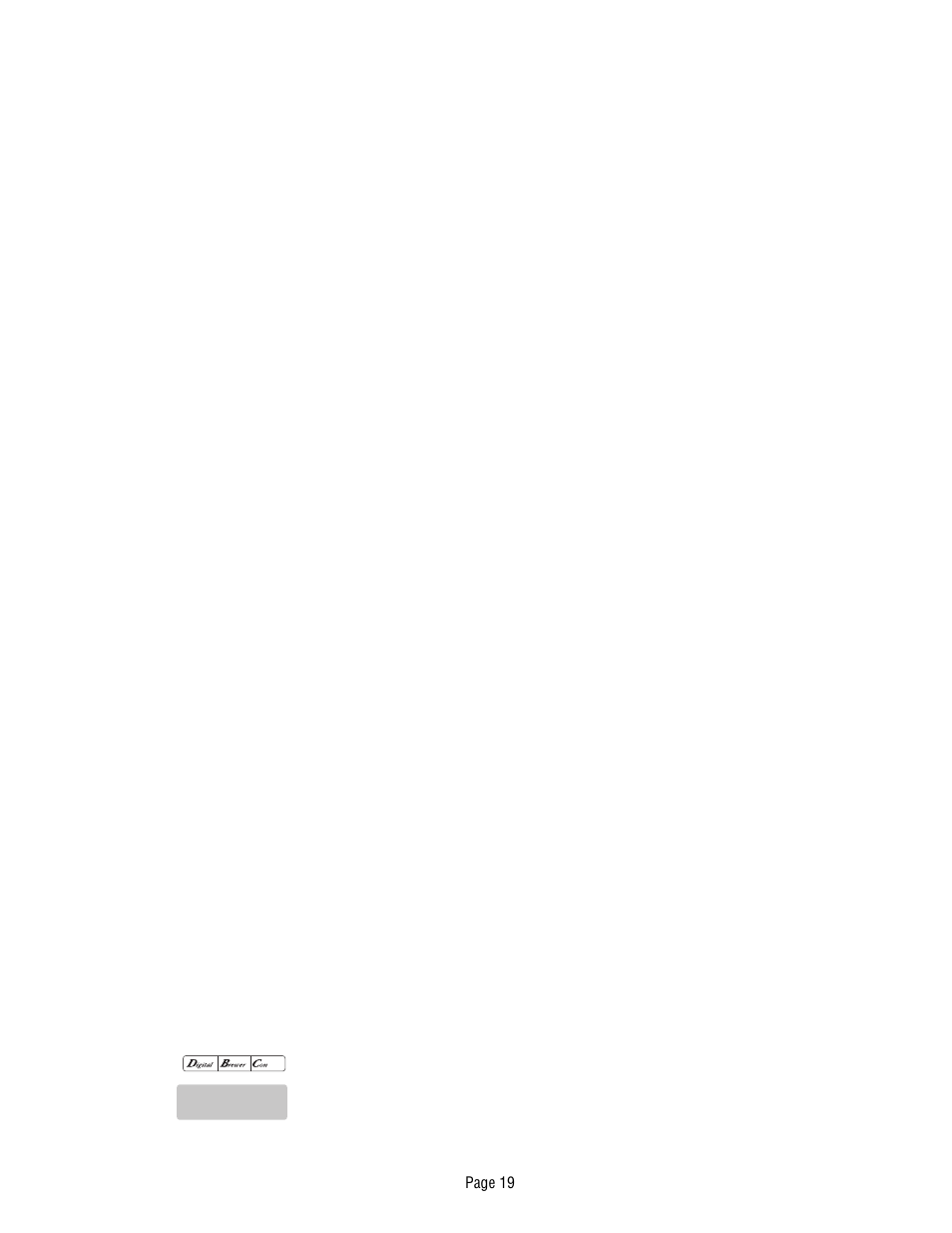 Bunn Dual TF DBC User Manual | Page 19 / 56