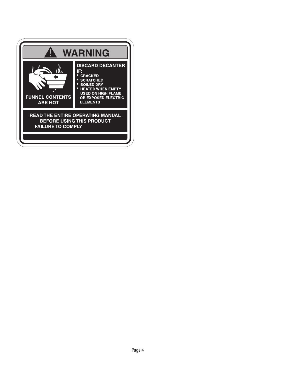 Bunn Dual TF DBC User Manual | Page 4 / 56