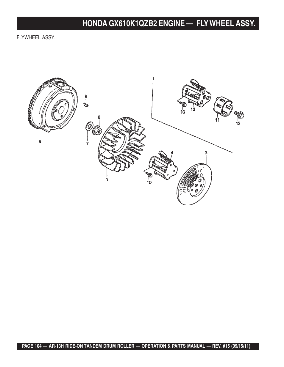 Multiquip AR13H User Manual | Page 104 / 116