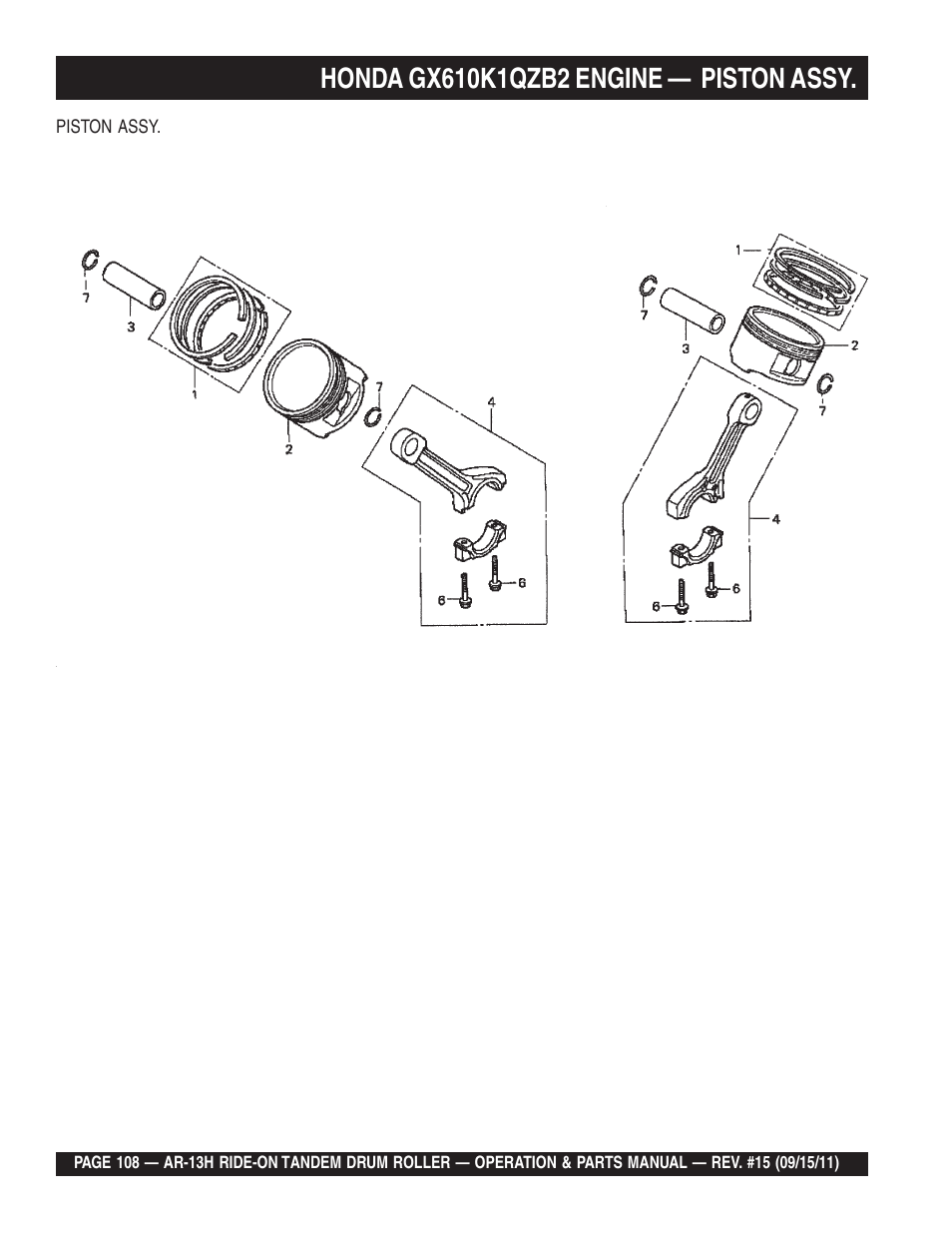 Multiquip AR13H User Manual | Page 108 / 116