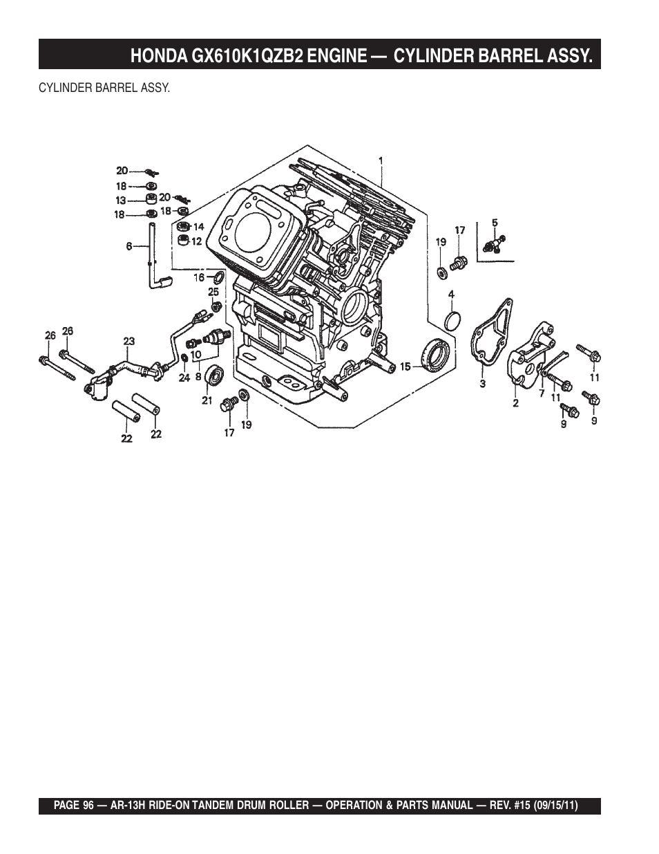 Multiquip AR13H User Manual | Page 96 / 116