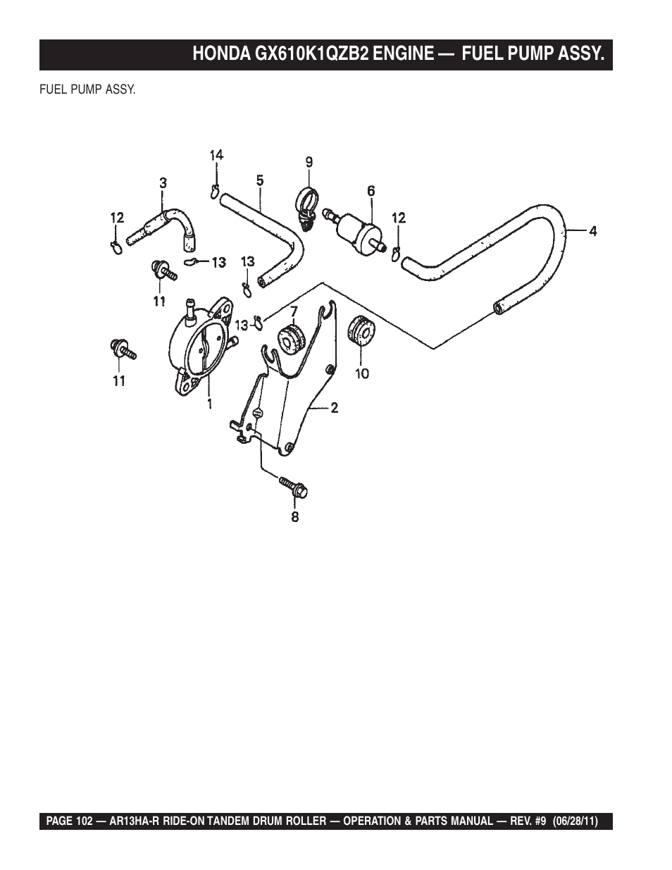 Multiquip AR13HAR User Manual | Page 102 / 116