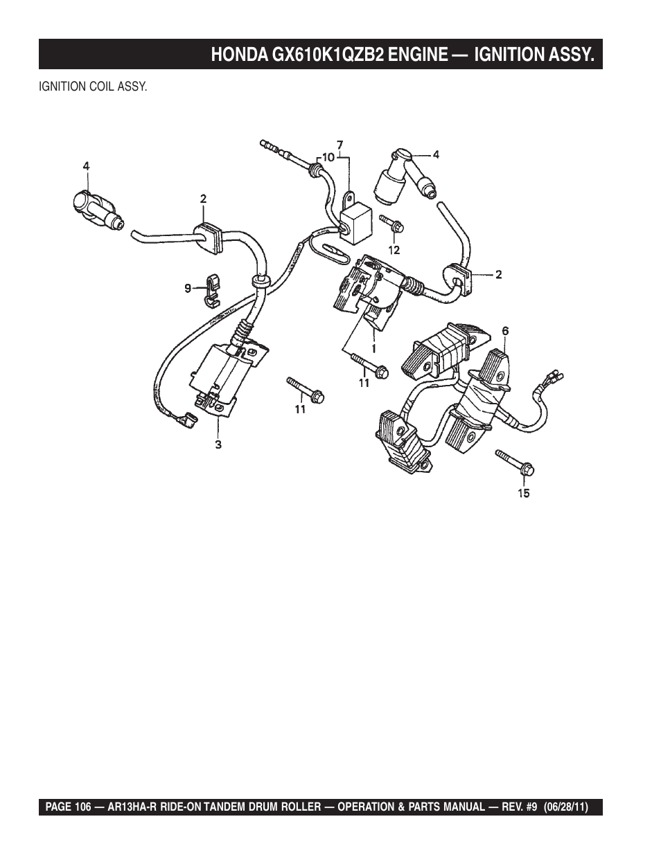 Multiquip AR13HAR User Manual | Page 106 / 116