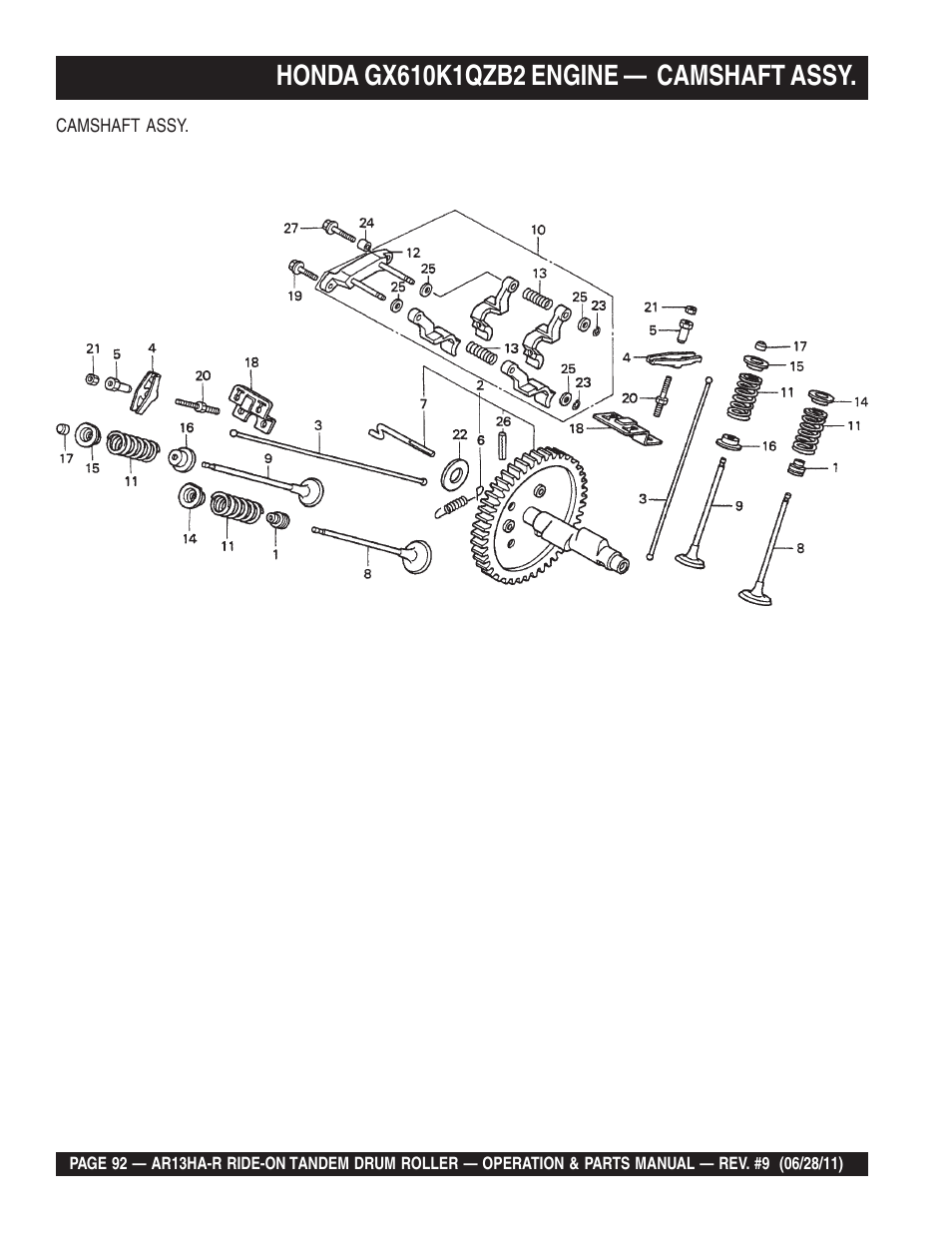 Multiquip AR13HAR User Manual | Page 92 / 116