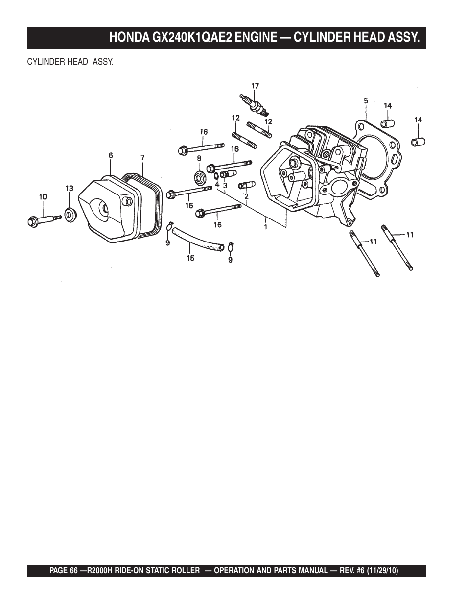 Multiquip R2000H User Manual | Page 66 / 90