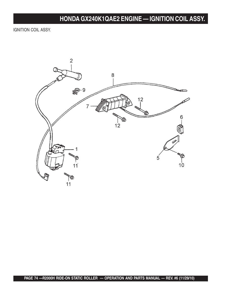 Multiquip R2000H User Manual | Page 74 / 90