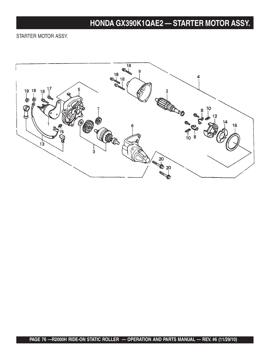 Multiquip R2000H User Manual | Page 76 / 90