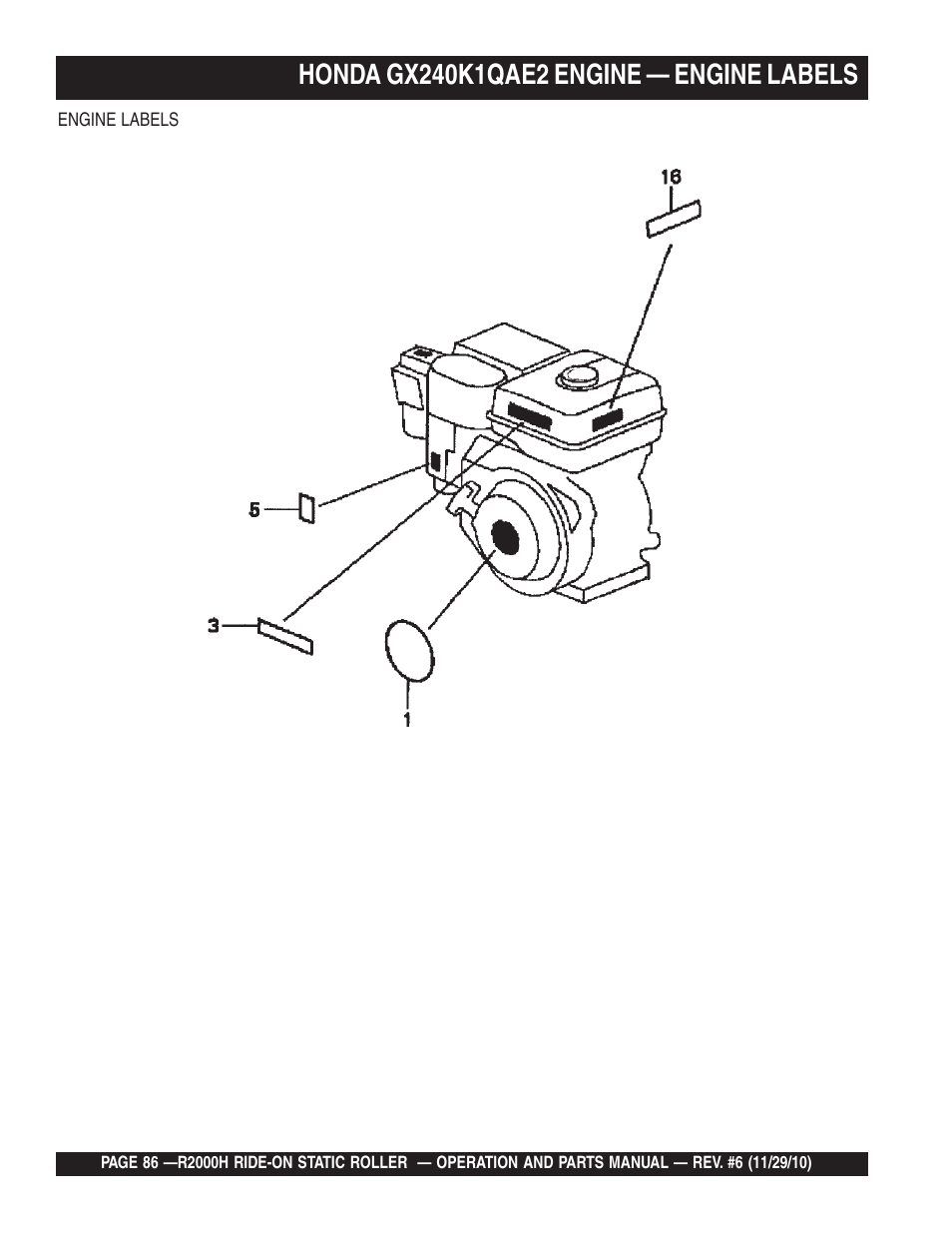 Multiquip R2000H User Manual | Page 86 / 90