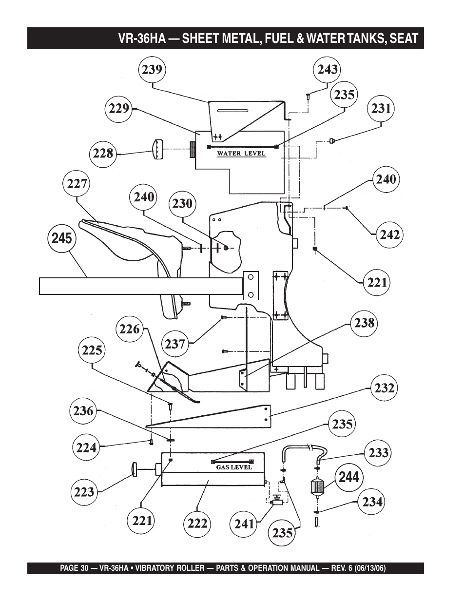 Multiquip VR36HA User Manual | Page 30 / 66