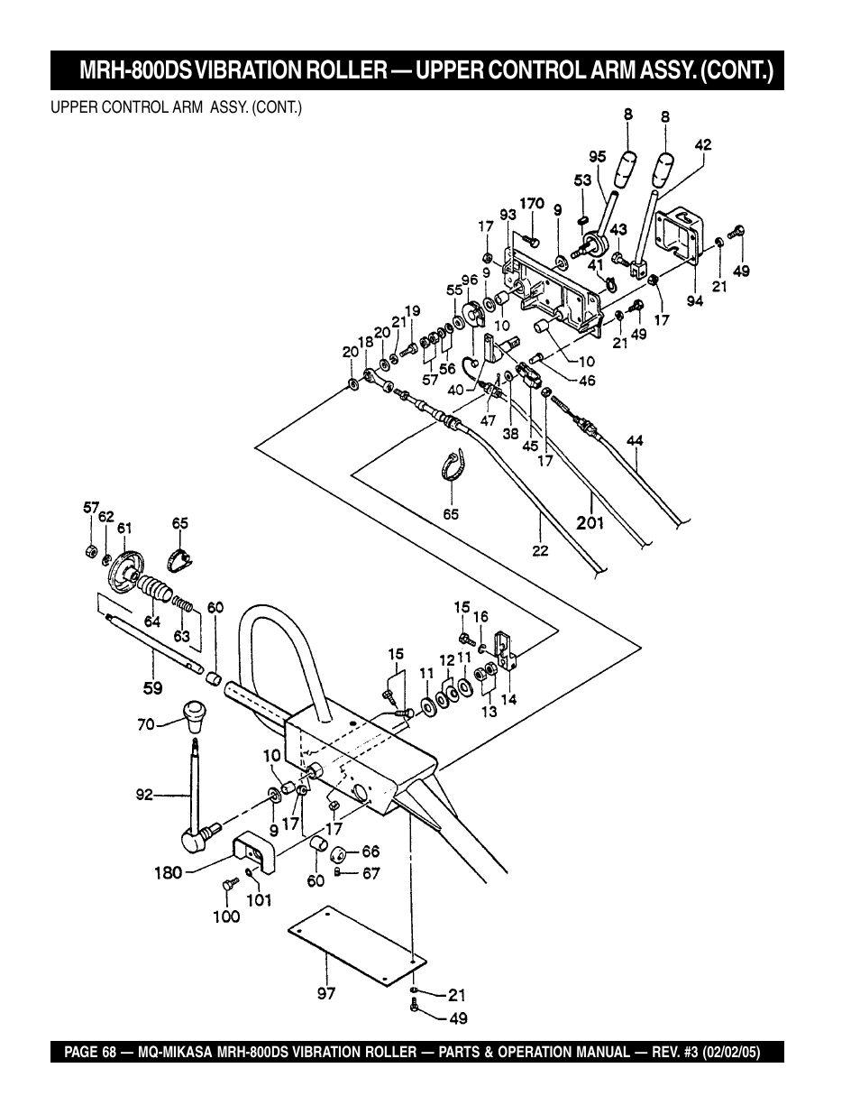 Multiquip MRH800DS User Manual | Page 68 / 96