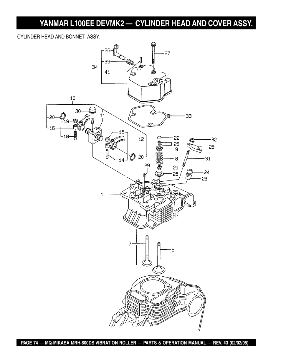 Multiquip MRH800DS User Manual | Page 74 / 96