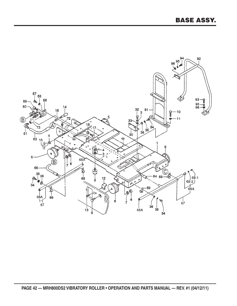Multiquip MRH800DS2 User Manual | Page 42 / 92