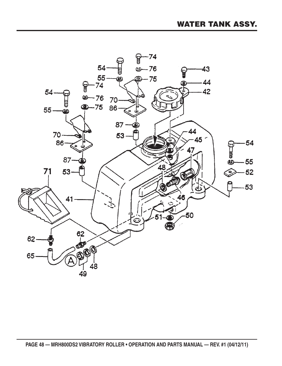 Multiquip MRH800DS2 User Manual | Page 48 / 92