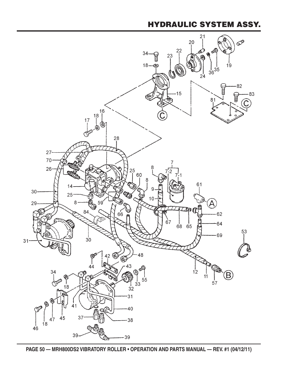 Multiquip MRH800DS2 User Manual | Page 50 / 92