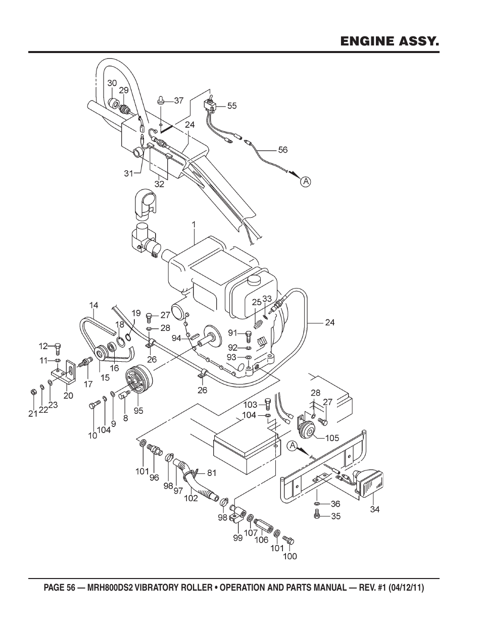 Multiquip MRH800DS2 User Manual | Page 56 / 92