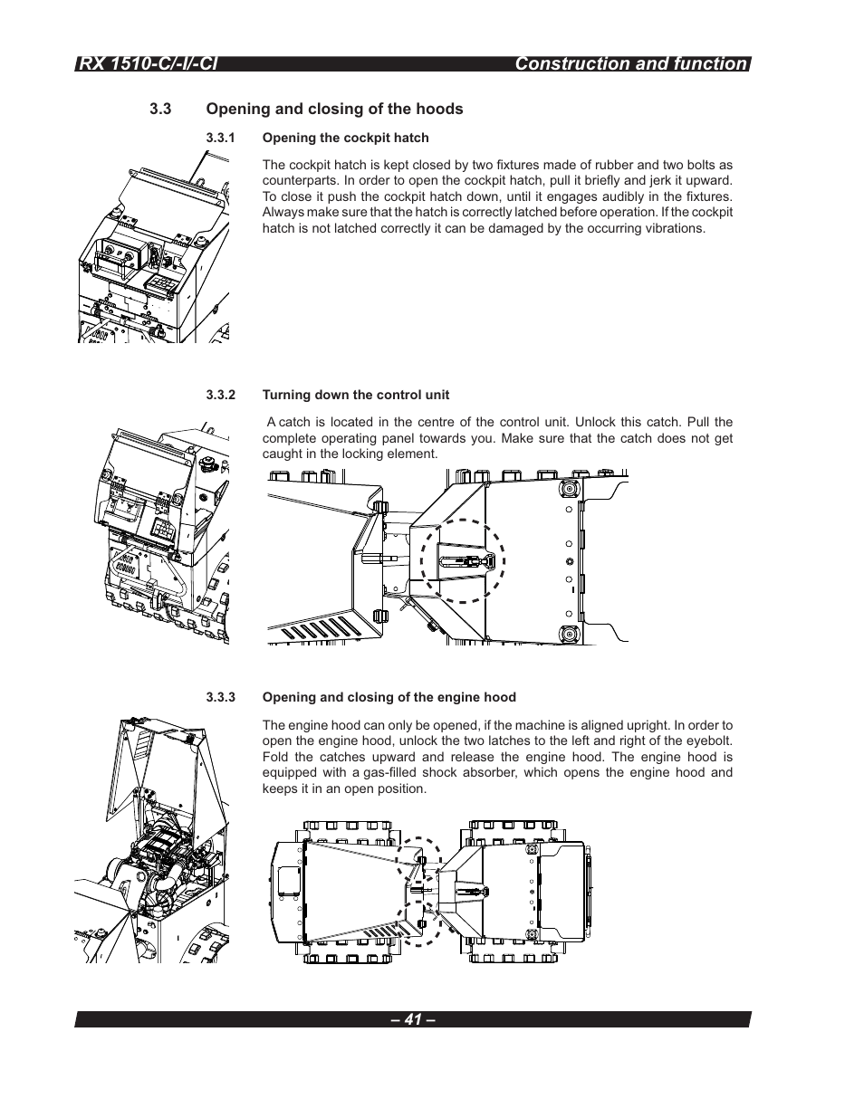 Multiquip RX 1510-C/-I/-CI User Manual | Page 41 / 101