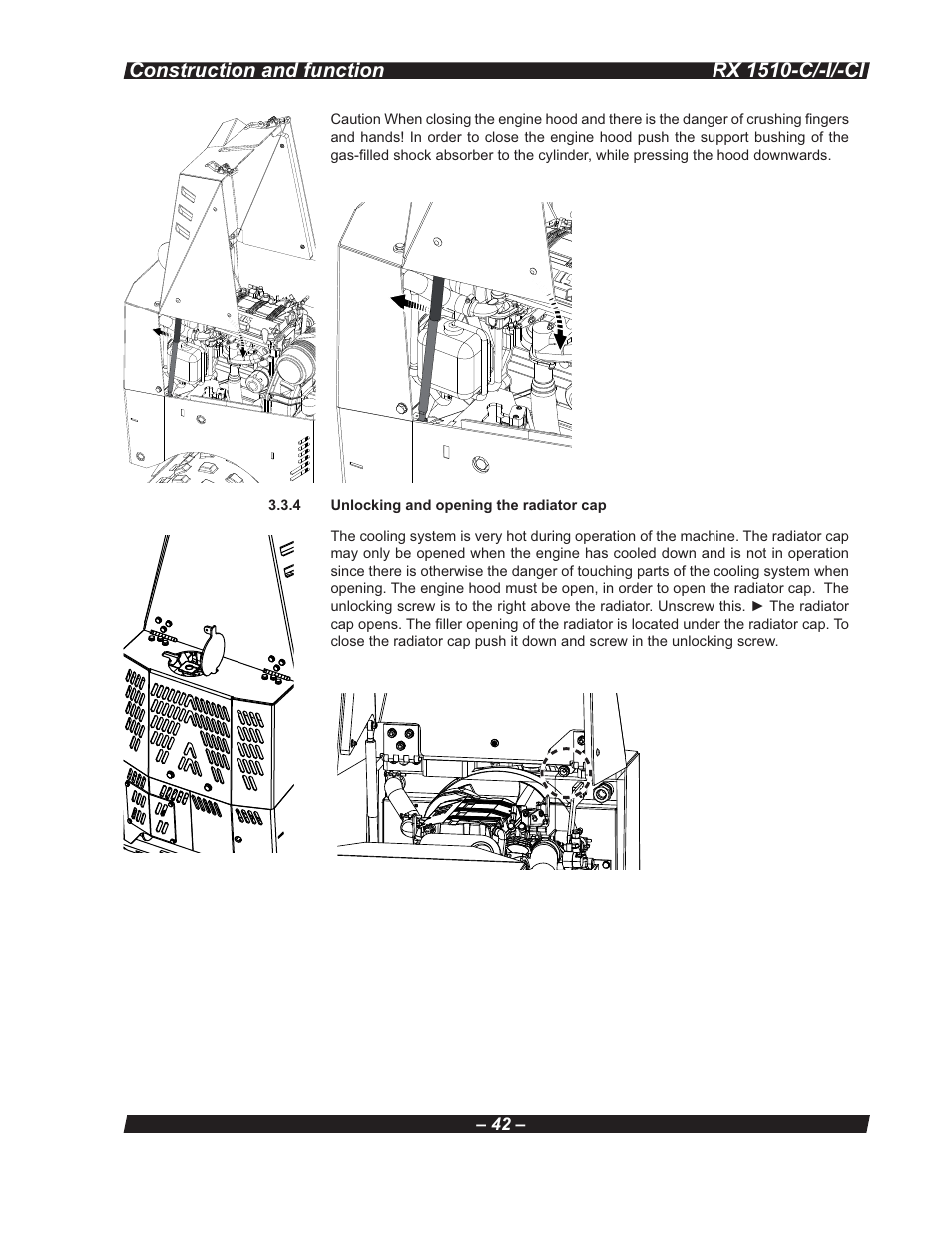 Multiquip RX 1510-C/-I/-CI User Manual | Page 42 / 101