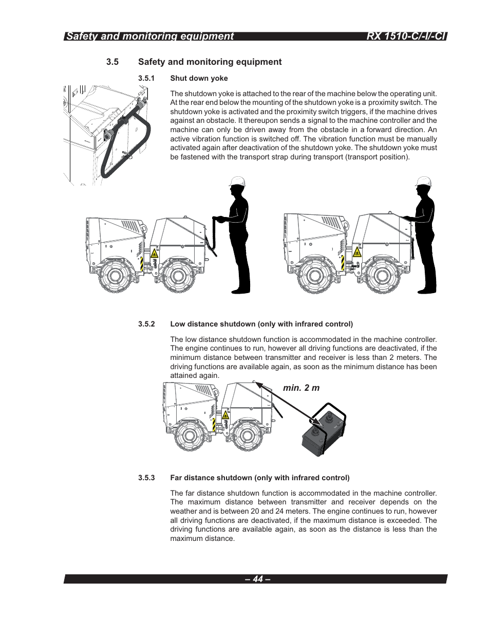 Multiquip RX 1510-C/-I/-CI User Manual | Page 44 / 101