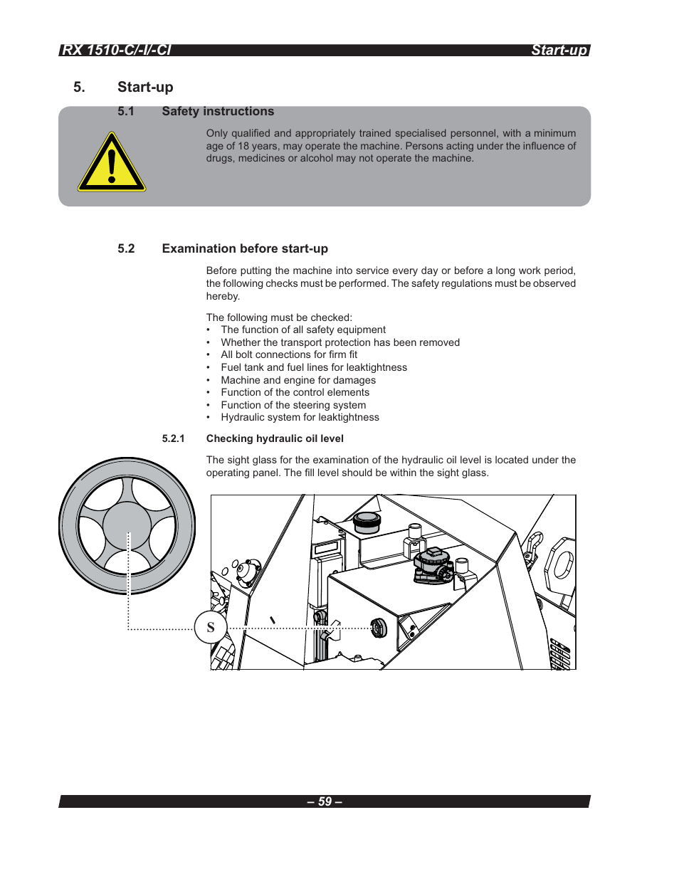 Multiquip RX 1510-C/-I/-CI User Manual | Page 59 / 101