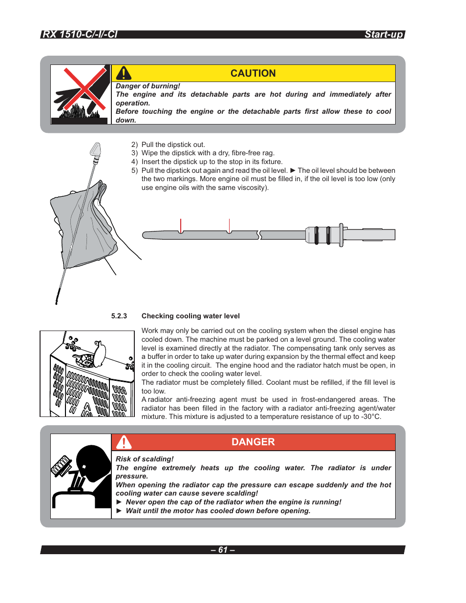 Multiquip RX 1510-C/-I/-CI User Manual | Page 61 / 101