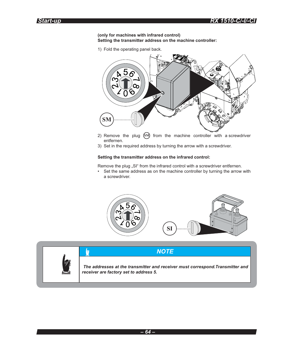 Multiquip RX 1510-C/-I/-CI User Manual | Page 64 / 101