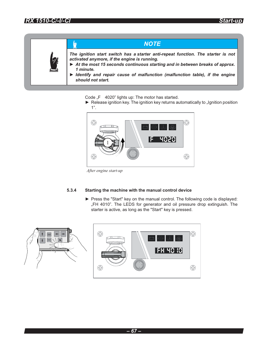Multiquip RX 1510-C/-I/-CI User Manual | Page 67 / 101