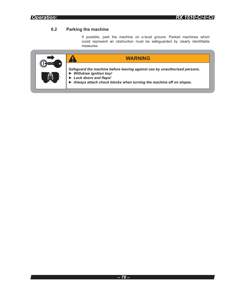 Multiquip RX 1510-C/-I/-CI User Manual | Page 76 / 101