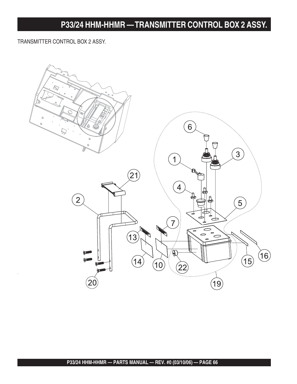 Multiquip P33/24 HHM/HHMR/HHMR-BD User Manual | Page 66 / 96