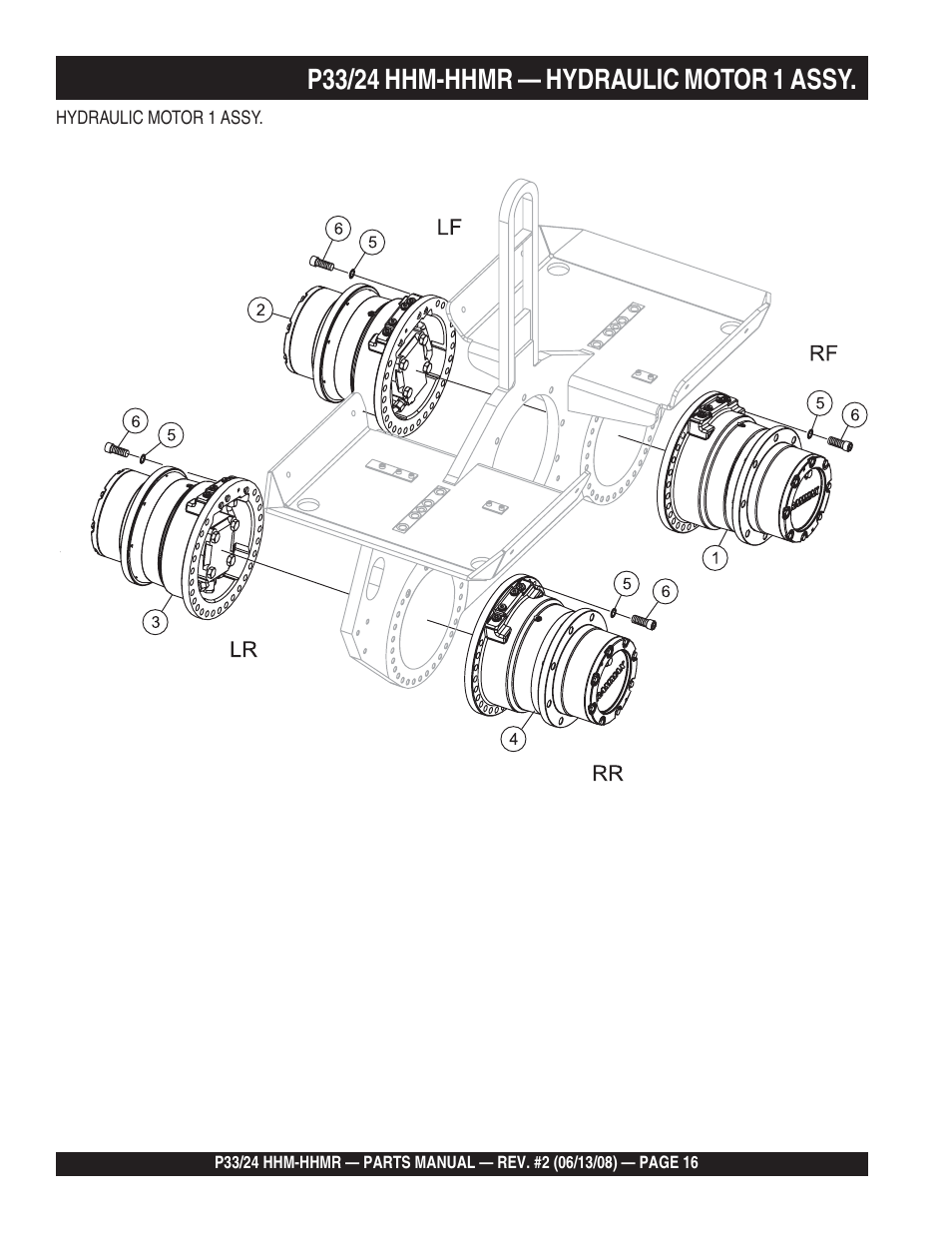 Multiquip P33/24 HHM/HHMR User Manual | Page 16 / 88